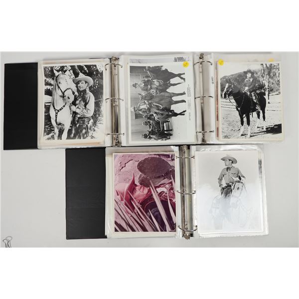 Cowboy Movie Stars Photographs, Signatures and More - 3 Albums [205077]
