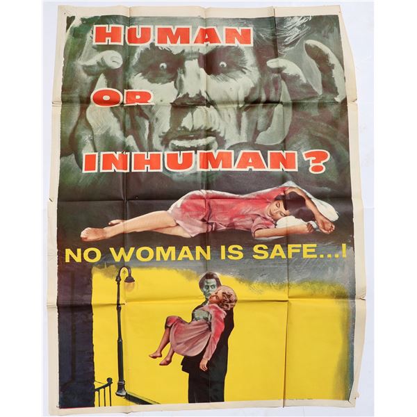 Man Who Turned to Stone Movie Poster 1957 [197891]