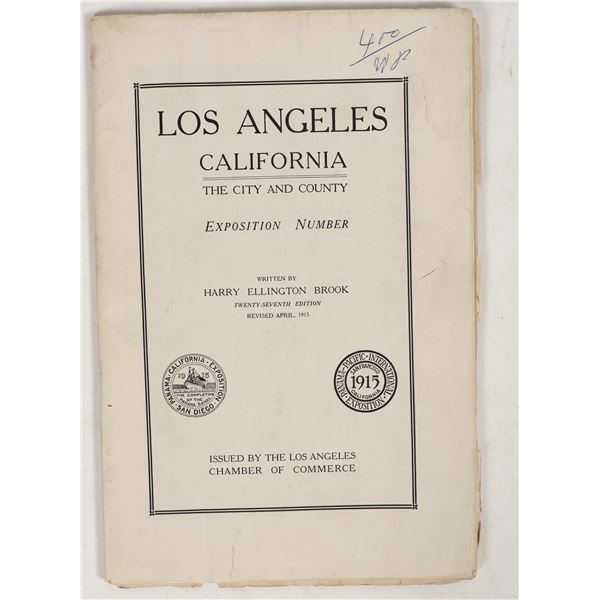 Pan-Pacific Exposition Los Angeles, California Handbook [204591]