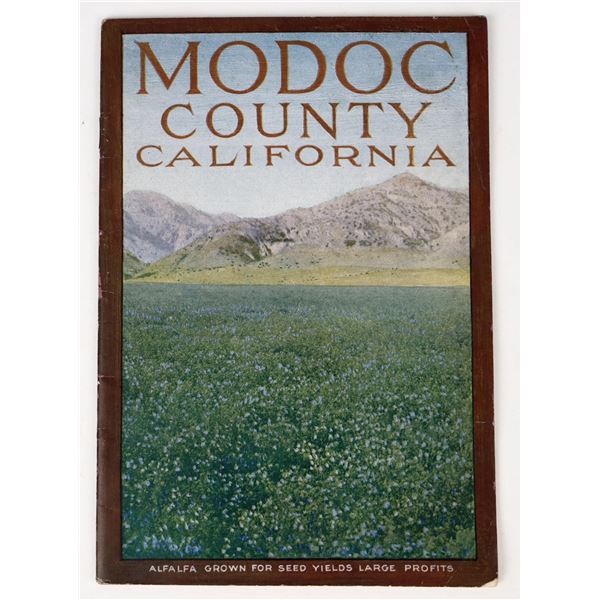 Modoc County Guide Booklet [205336]