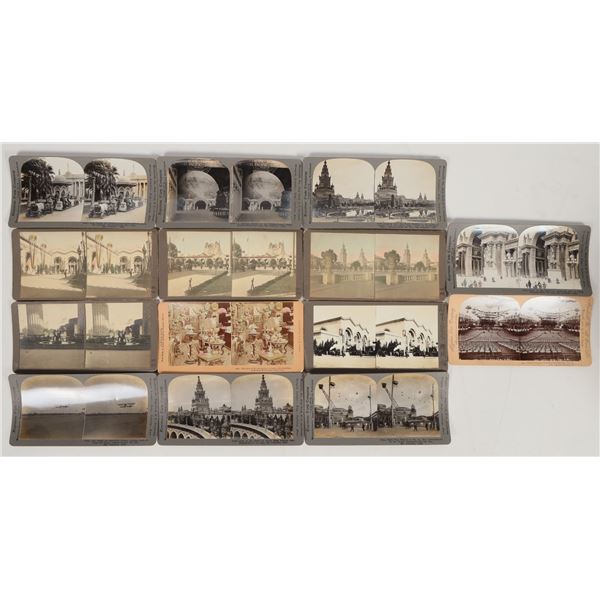 San Francisco World's Fair / Expositions Stereoview Group [204556]