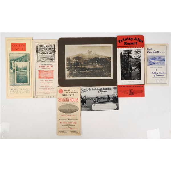 Trinity Redding and Shasta Ephemera Group [205522]