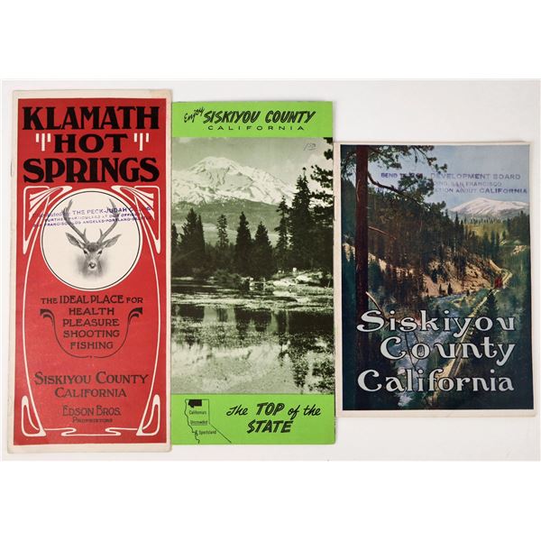 Siskiyou County Ephemera Group [205516]