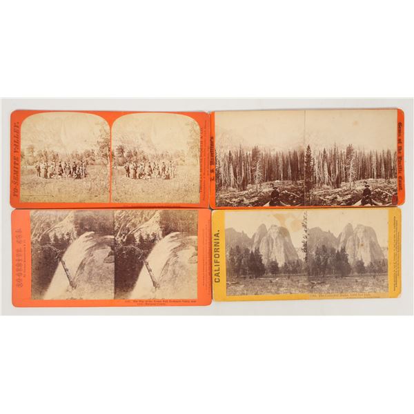 Early Yosemite, California Stereoviews incl. Possible John Muir [204551]