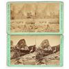Image 1 : Yosemite, California Stereoviews by John S. Moulton [204549]
