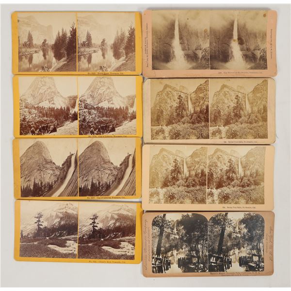 Later Yosemite Stereoviews (1890s) [204553]