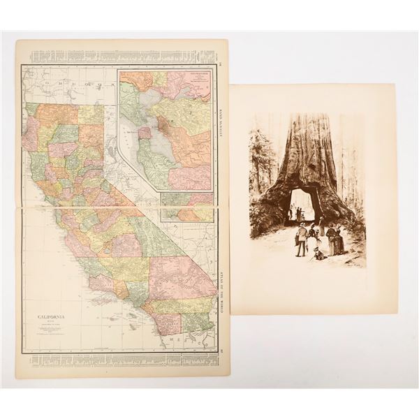 California Map And Yosemite Info  [206843]