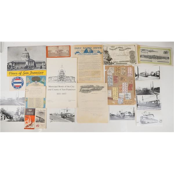 California Mystery Mishmash of Ephemera [205482]