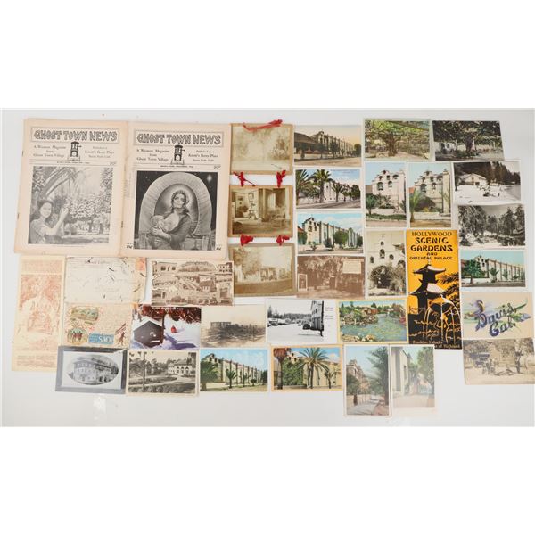 Southern California Mostly Postcards plus Ephemera [205479]