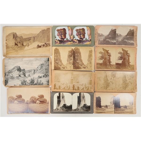 Colorado Cabinet And Stereo Views Cards [204952]