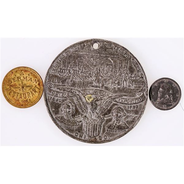 Columbian Exposition Medal & Store Card [205866]