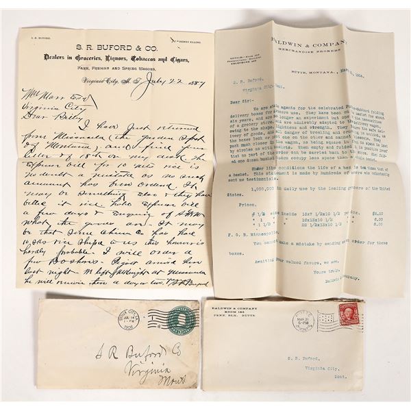 Early Montana Ephemera (4) [194507]