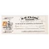 Image 1 : HH Flagg Banker, Gold Hill, Nevada Pictorial Check, 1872 [198158]