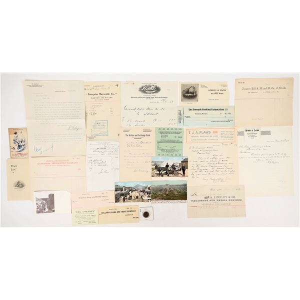 Fun Nevada Ephemera from Fred Holabird's Collection [206664]