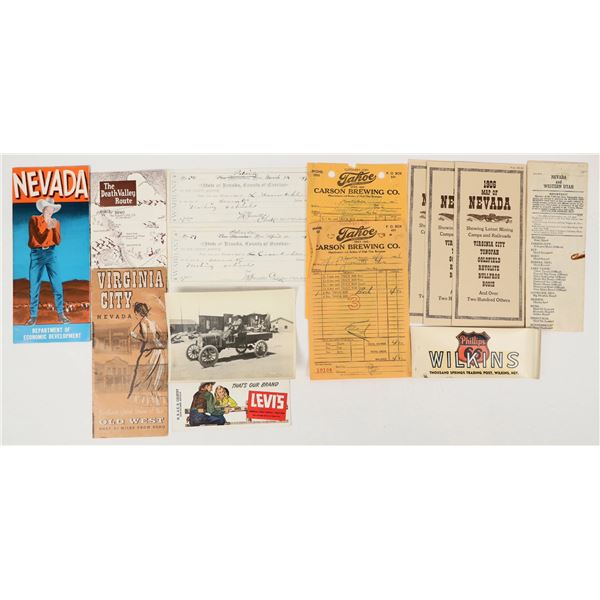 Nevada Miscellaneous Ephemera  [205280]