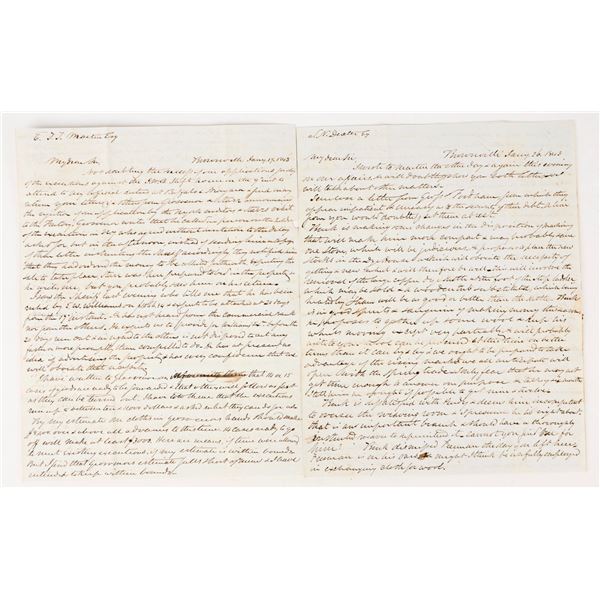 Letters  From Business  1843 (2) [206614]