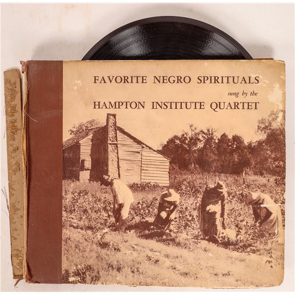 Favorite Negro Spirituals by Hampton Institute Quartet [186117]