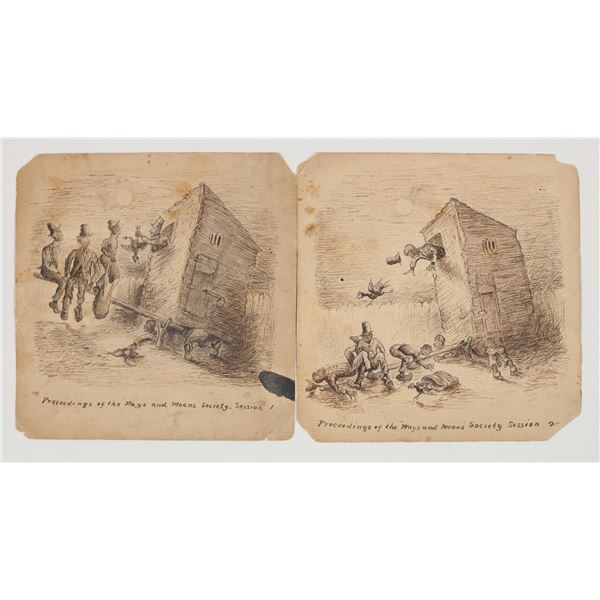 Political Cartoons on Race c1920s (2) [205484]