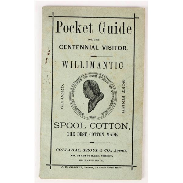 Centennial Exposition Pocket Guide 1876 [205934]