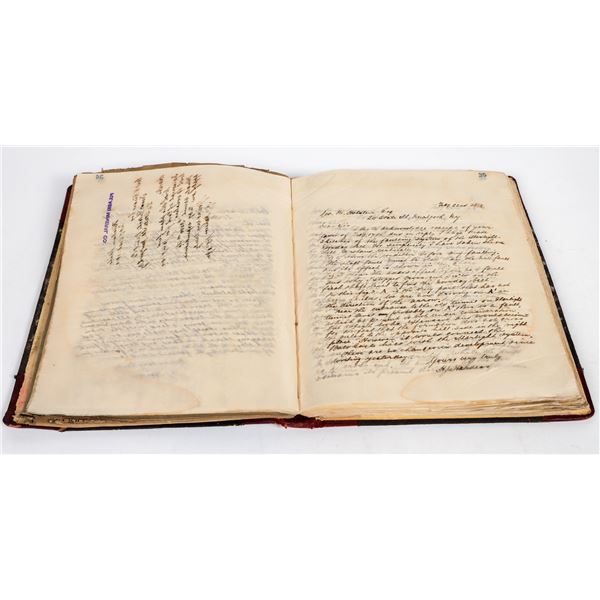 Pulaski Mineral Water Co. Letterbook [202417]