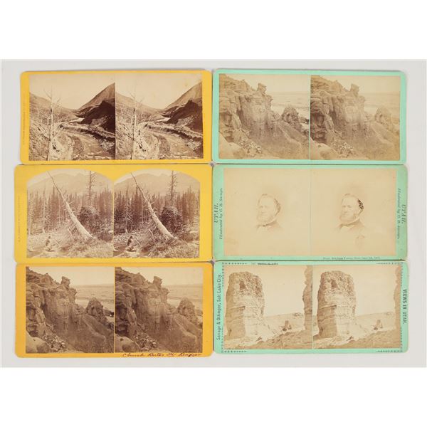 Utah Stereoview Group (6) [204554]