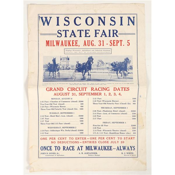 Wisconsin-Illinois-Michigan State Fair Ad [204589]