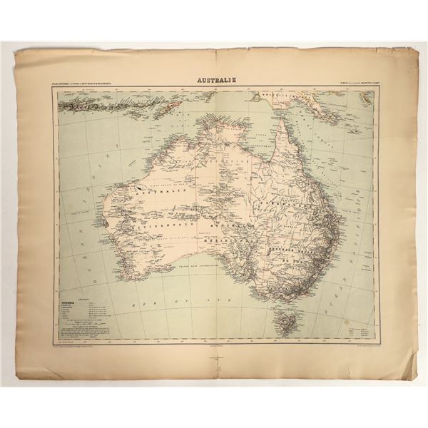 French Map of Australia [199580]