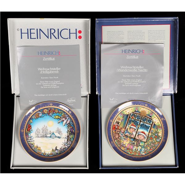 Heinrich of Germany Plates, 1990-91 [177649]