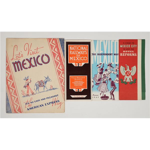 Vintage Mexican Travel Brochures, 1939 [204223]
