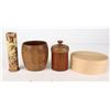 Image 1 : Pottery and Vintage Wood Containers [205462]