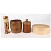 Image 2 : Pottery and Vintage Wood Containers [205462]