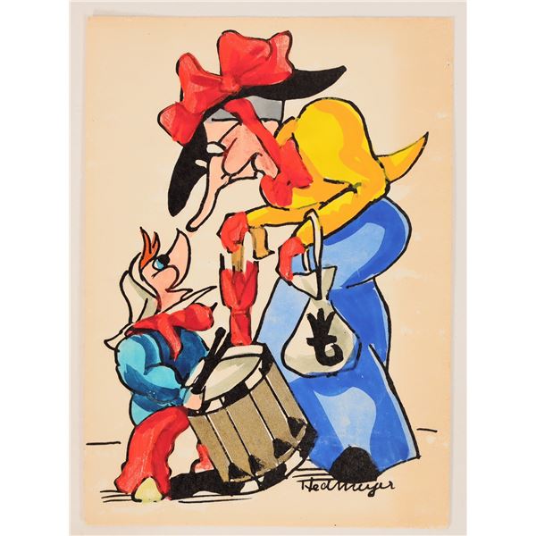 Carnival of Basel Fastnacht Art, c1922 [188471]