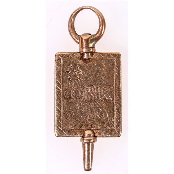 Phi Beta Kappa Gold Charm Key [206391]