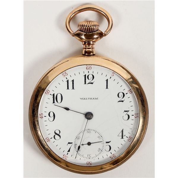 Waltham Gold Filled Pocket Watch, 7 Jewel [205459]