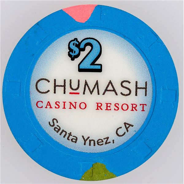 Chumash Casino Resort $2 Poker Chip [196455]