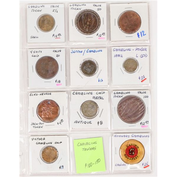 Gambling Tokens (11) [205564]