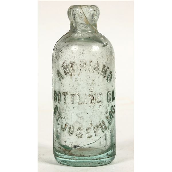 Andriano Bottling Co. Bottle [204389]