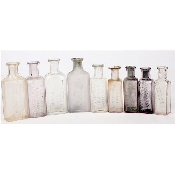 Bottles from Reno and Virginia City Pharmacies (10)  [206760]