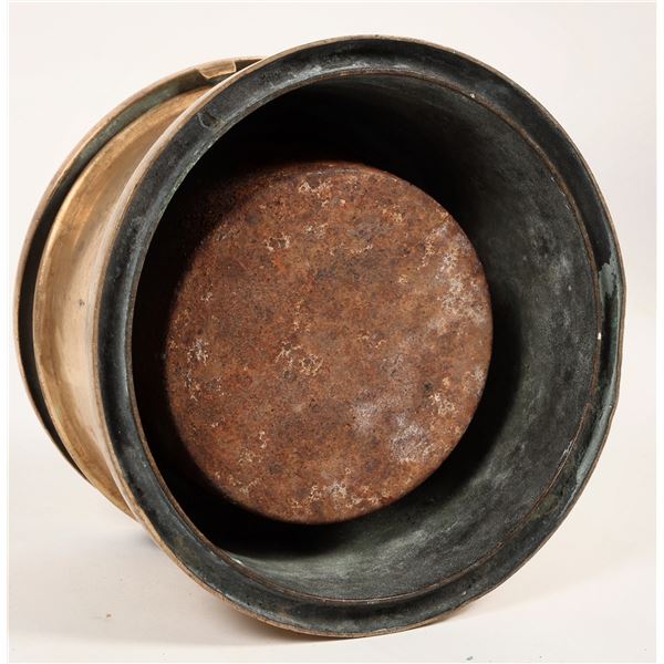 Masonic Lodge Brass Spittoon [204330]