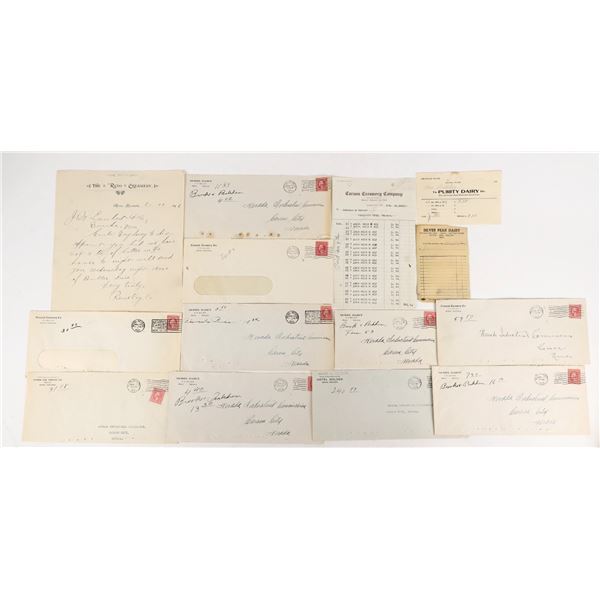 Nevada Creameries & Dairies Ephemera for Bottle Collectors [207347]