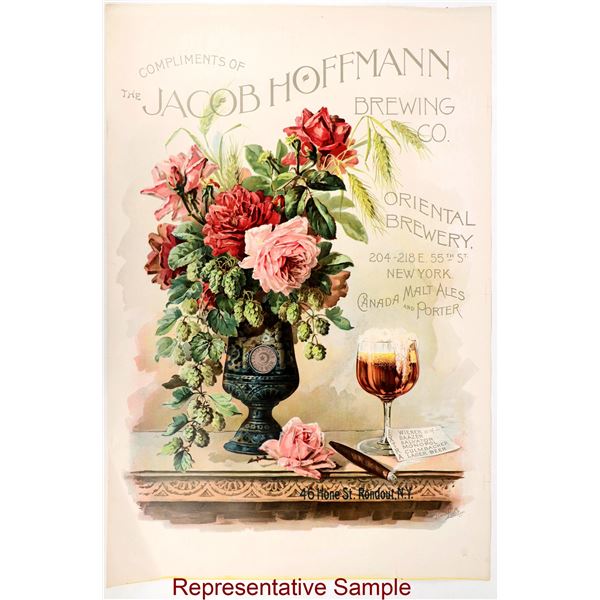 Jacob Hoffman Brewing Company Advertising Broadsides (7) [198122]