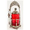 Image 3 : Pickle Caster, Red Glass Post-1920 [206223]