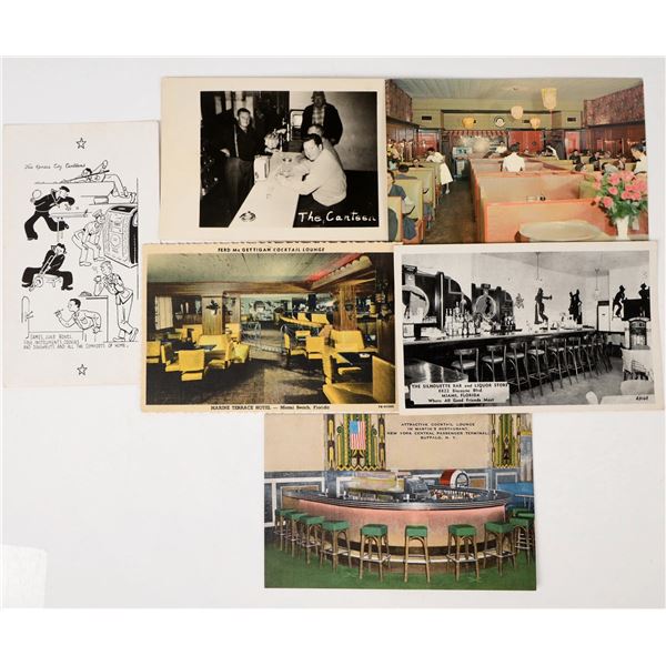 US Famous Bars Ephemera Lot [205439]