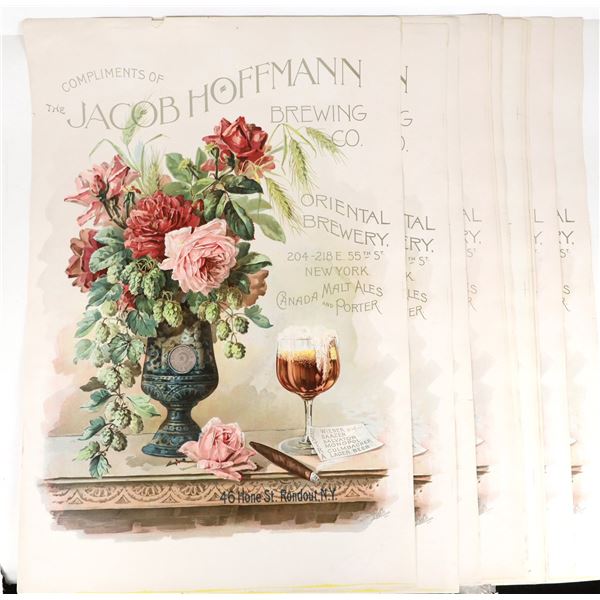 Jacob Hoffmann Brewery Advertising Posters (13) [207176]