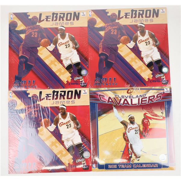 Error 2011 Cleveland Cavaliers Calendars Featuring Lebron James [207324]