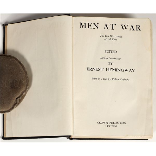 'Men At War' by Hemingway, 1942 First Edition [199835]