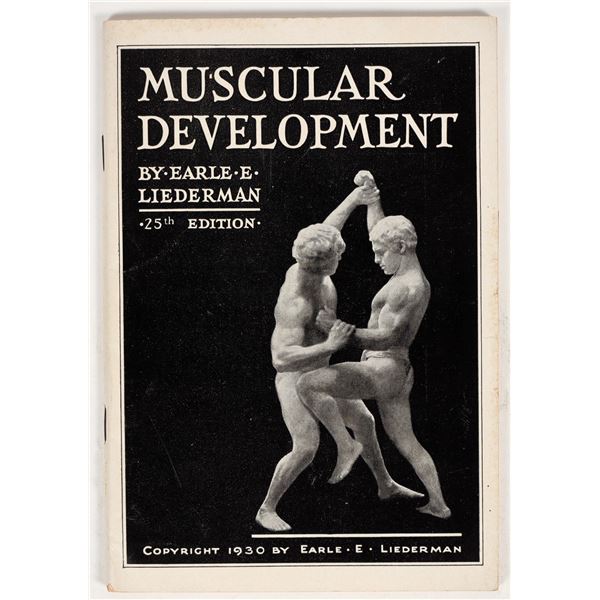 Muscular Development By Earl E. Liederman [202808]