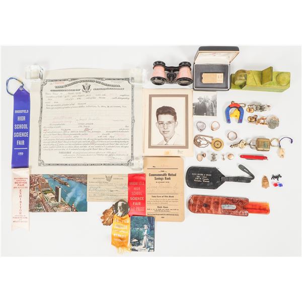 Cigar Box With Grab Bag Items      [202530]