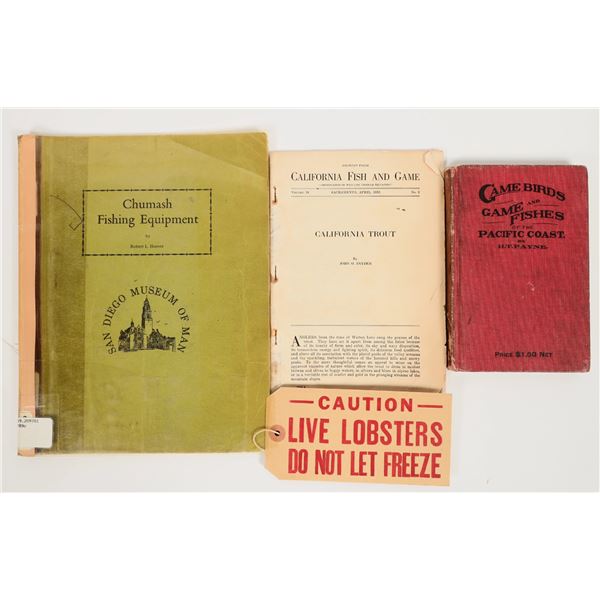 Fishing Ephemera Group [197894]