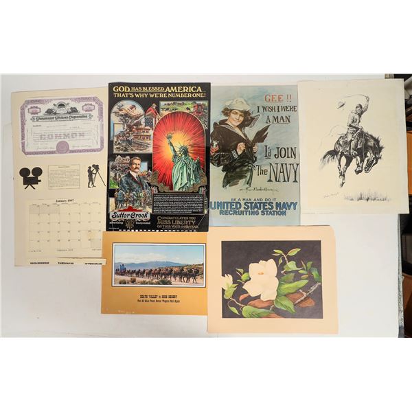 Interesting Poster Grab Bag - (~10) [199910]